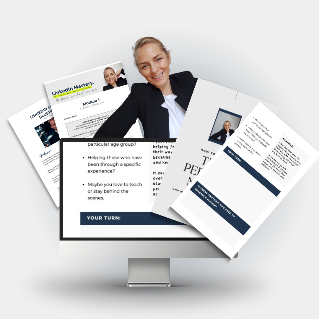 The Positioning Playbook freebie by Kati Harris